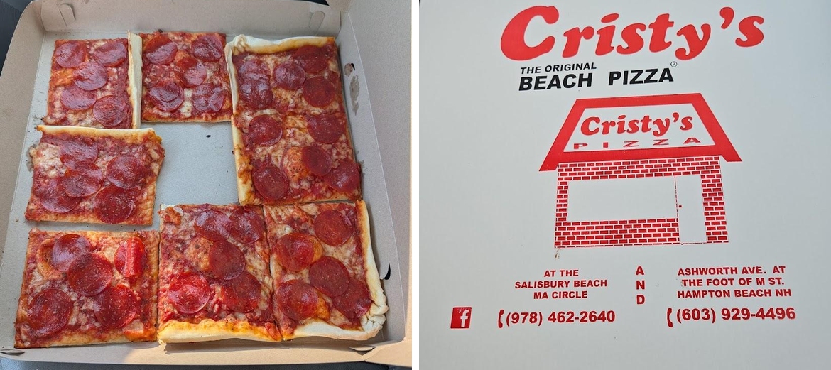 Cristy's Pizza Menu